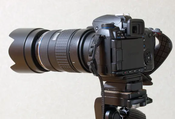 ZD 50-200mm SWD + 花形フード