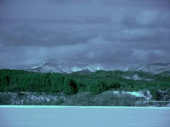 赤外線フィルター false color
